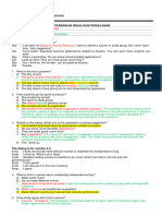 Example of Analyzing Test Items