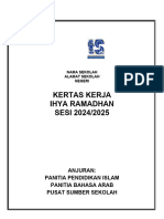 Contoh Kertas Ihya Ramadhan