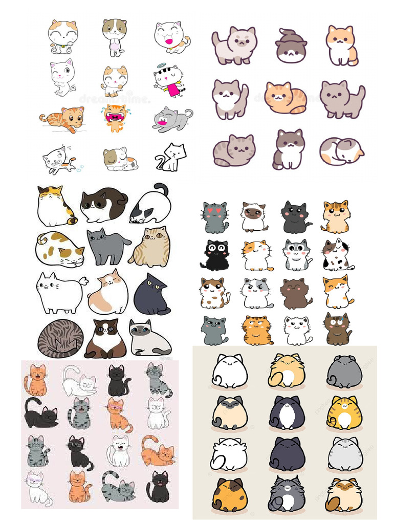 Stickers Gatitos Pdf