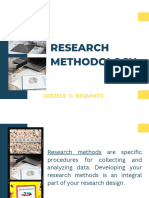 G. NEQUINTO Research Methodology