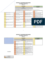 Matríz de Sanciones Disciplinarias - Seguridad Proyectos Editable