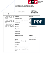 TAREA SEM 01_ ANÁLISIS FUNCIONAL DE LA CONDUCTA