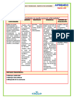 FICHA DE APRENDIZAJE 5to