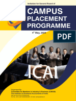 ICAI 2nd Campus Placement 