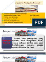 Konsep Dan Pengukuran Pendapatan Nasional - KELOMPOK 12