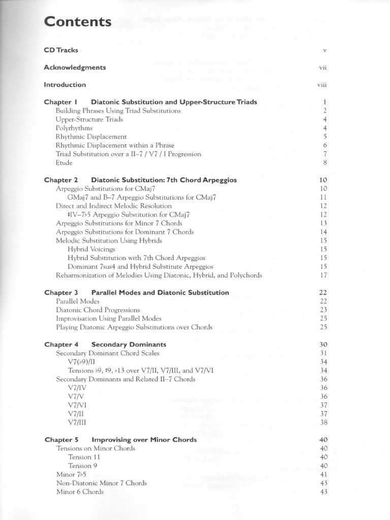 Jazz Improvisation For Guitar A Harmonic Approach (Garrison Fewell) | PDF - Harmonic Texture In Jazz Improvisation