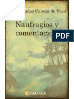 Naufragios-Alvar Nunez Cabeza de Vaca
