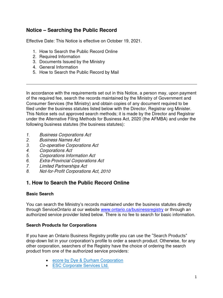 Notice Searching The Public Record On00242E Dec 2022 Pdf Cheque Photo Inspiration