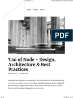 Alex Kondov - Tao of Node - Design, Architecture & Best Practices Alex Kondov - Software Engineer
