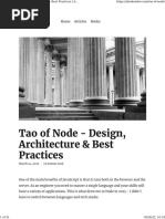 Alex Kondov - Tao of Node - Design, Architecture & Best Practices Alex Kondov - Software Engineer