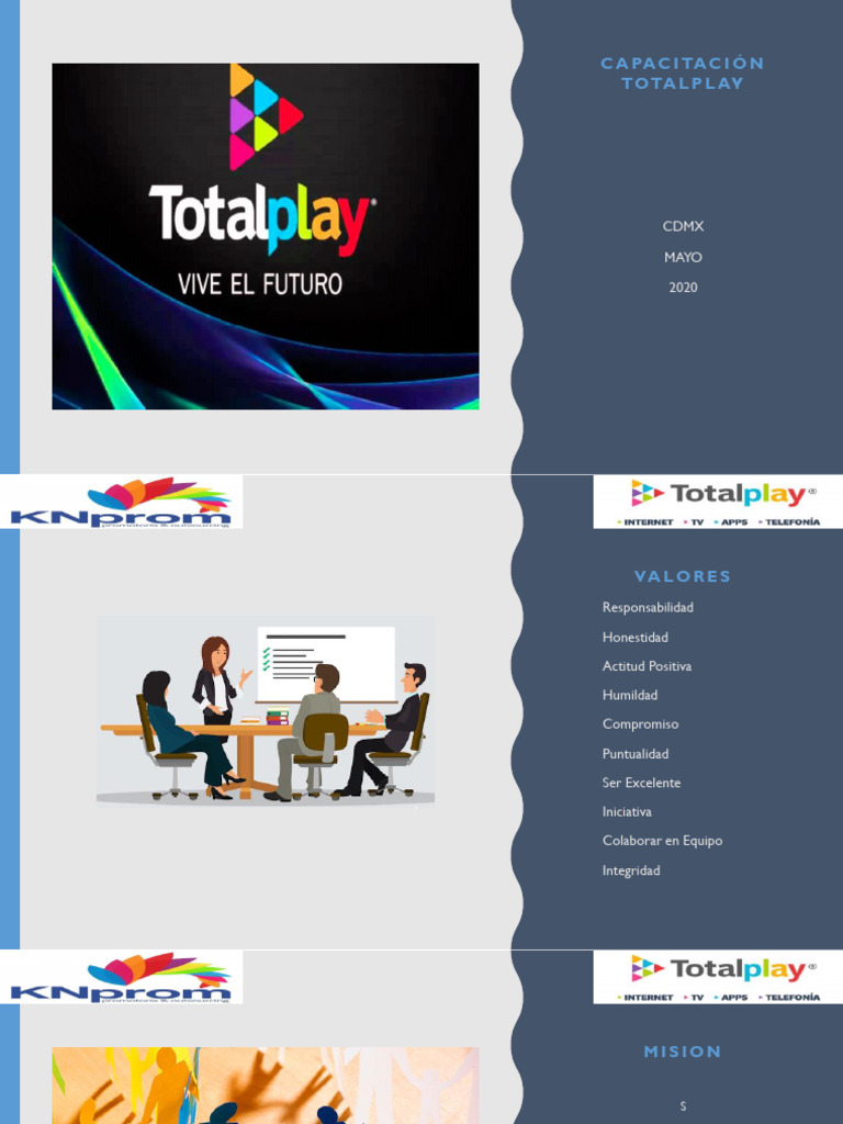Capacitación en Ventas Totalplay | PDF | Telecomunicaciones | Informática