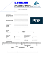 Contoh Surat Pemesanan Rumah dari Developer Format DOCS
