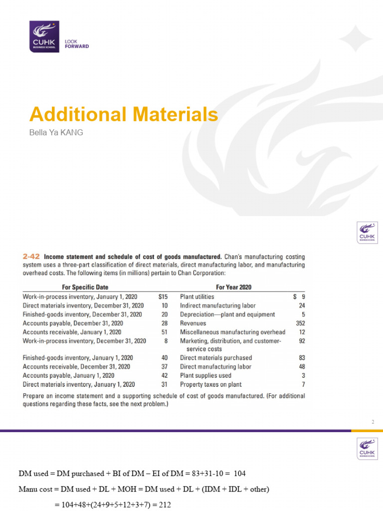 Additional Materials For Midterm | PDF