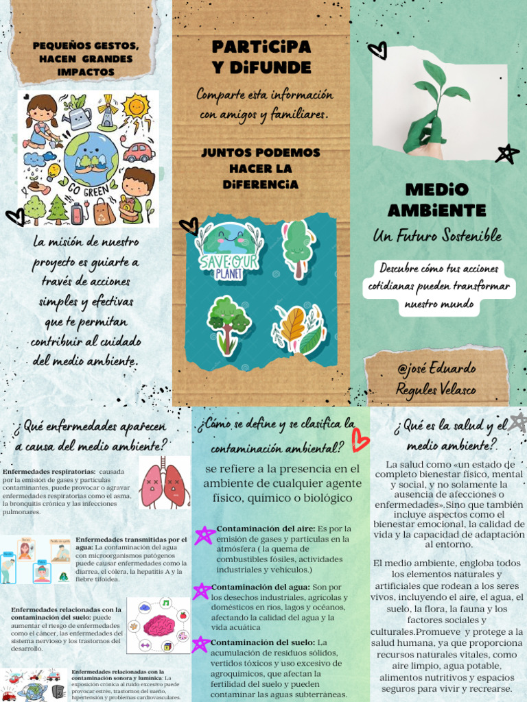 Cuidado del Medio Ambiente y Salud | PDF | Contaminación | Entorno natural