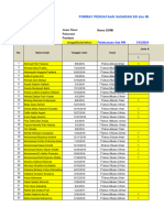 FORM Pendataan Sas SD Kelas 1 & 2 SDN PLINTAHAN I