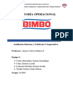 Auditoría Operacional. BIMBO