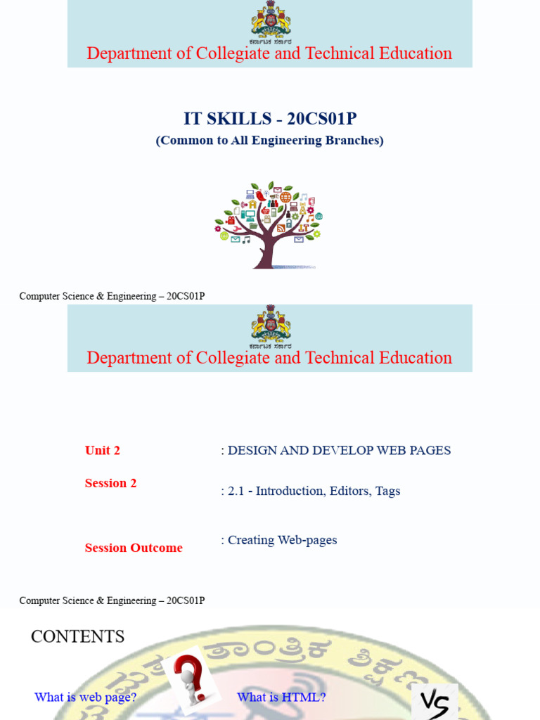 Web Page Design and HTML Basics | PDF | Html | Html Element