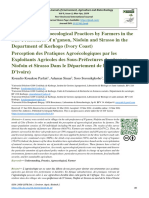 Perception of Agroecological Practices by Farmers in the Sub-Prefectures of n’ganon, Niofoin and Sirasso in the Department of Korhogo (Ivory Coast)