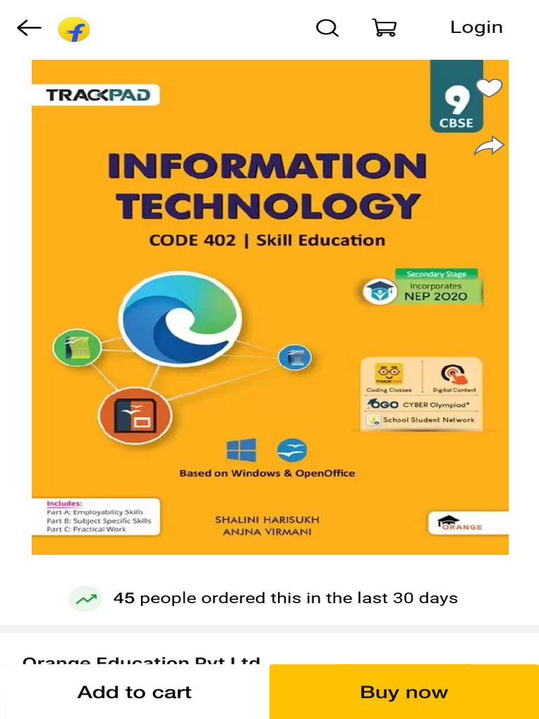 Trackpad Information Technology Class 9 CODE 402… | PDF