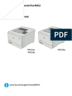 Ghid Utilizare HP LaserJet Pro M452nw