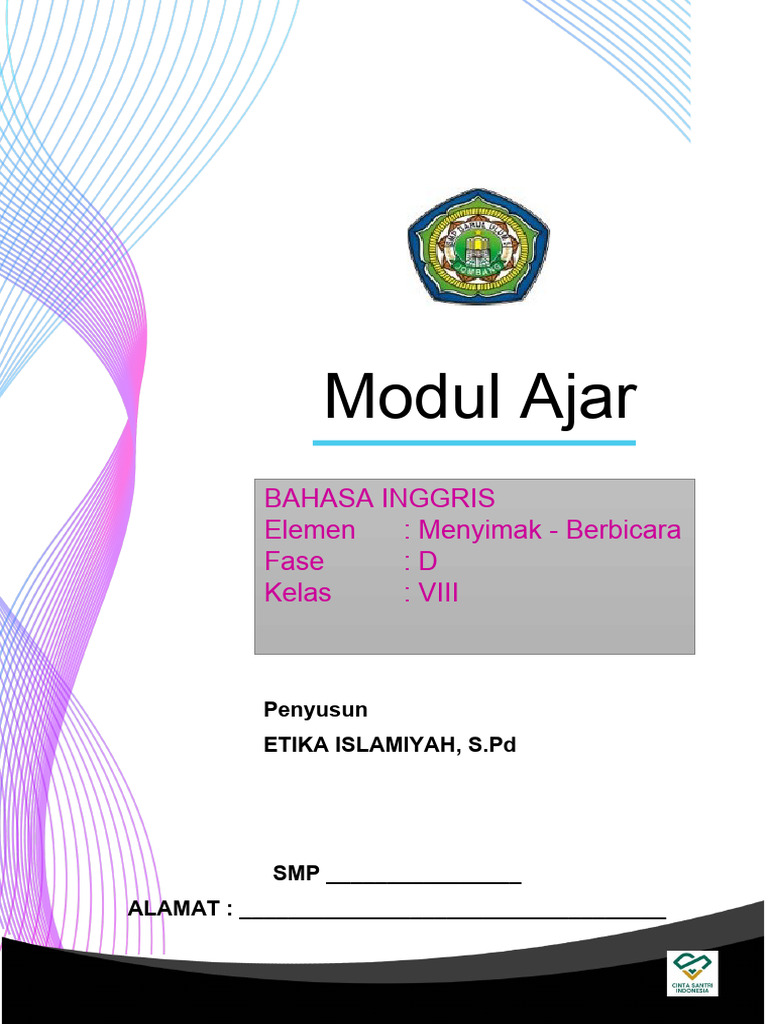 Modul ajar kelas 8 degree of comparison pdf