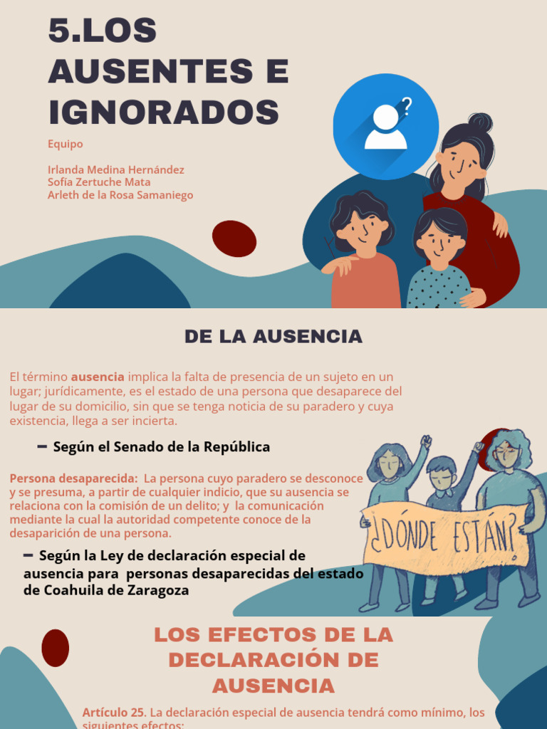 Ausentes e Ignorados | PDF | Estado (política) | Divorcio