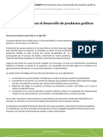 5. Herramientas para el desarrollo de productos gráficos