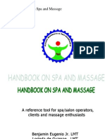 Handbook On Spa and Massage 4 X 6 Draft