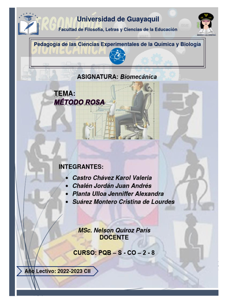 Método ROSA: Evaluación Ergonómica Oficina | PDF | Factores humanos y ...
