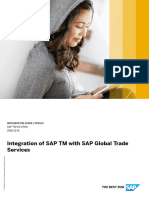 Integration of SAP TM With SAP Global Trade