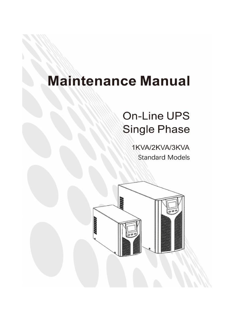 High Frequency Ups | PDF | Power Inverter | Mains Electricity