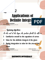 Lesson 4.2.1 - Applications of Definite Integrals (Plane Regions & Areas Between Curves)