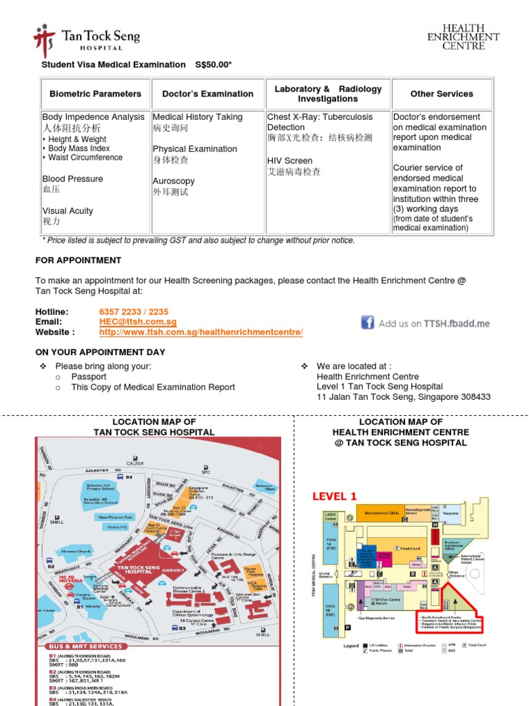 Student Visa Medical Examination Form Physical Examination Diagnosis Of Hiv/Aids