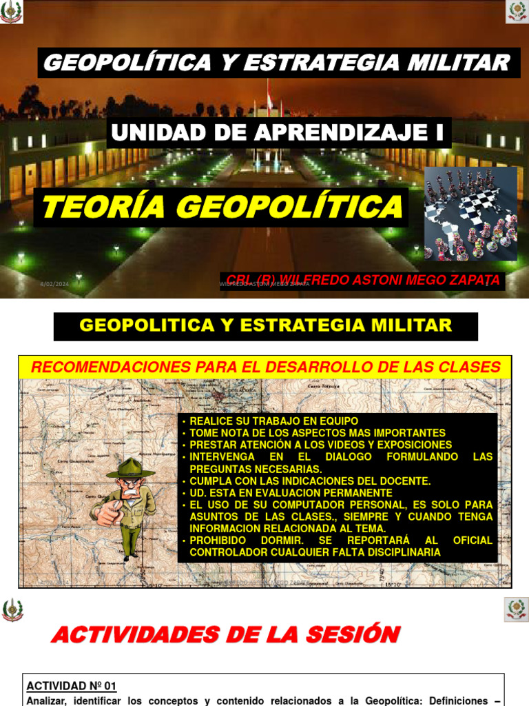 Actv - 1 Geopolitica Definiciones Ultimo | PDF | Geopolítica | Geografía