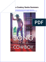 Read online textbook Song For A Cowboy Sasha Summers 4 ebook all chapter pdf 