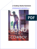 Read online textbook Song For A Cowboy Sasha Summers ebook all chapter pdf 