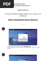 Panduan Pengguna SIMLALA Online | PDF