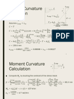 Moment Curvature Calculation by Hognestad