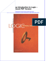 Read online textbook A Concise Introduction To Logic Version ebook all chapter pdf 