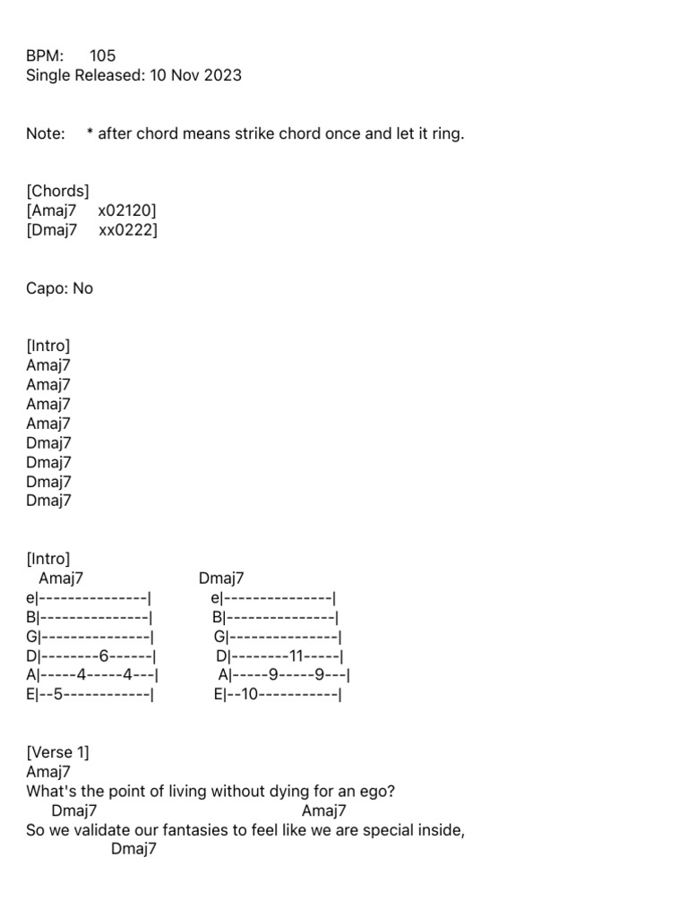 Eatingeachother | PDF | Song Structure | Elements Of Music