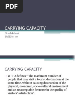 Carrying Capacity