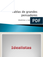 Tabla de Grandes Pens Adores