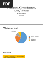 Perimeter, Area, Volume