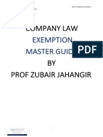 JT Company Law Exemption Master Guide Lex Sign
