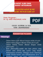 PPT Filsafat Ilmu