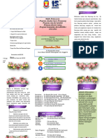 Brochure Amalan Guru Penyayang, Ziarah Cakna, Jom Ke Sekolah, Sekolahku SEJAHTERA