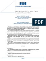 Decreto 2072:1975, de 10 de julio, por el que se crea el Museo Nacional de Arte Romano de Mérida