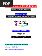 Grammar Book TNPSC Part A