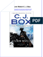 Read online textbook Storm Watch C J Box ebook all chapter pdf 