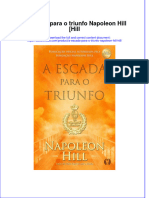 Read online textbook A Escada Para O Triunfo Napoleon Hill Hill ebook all chapter pdf 
